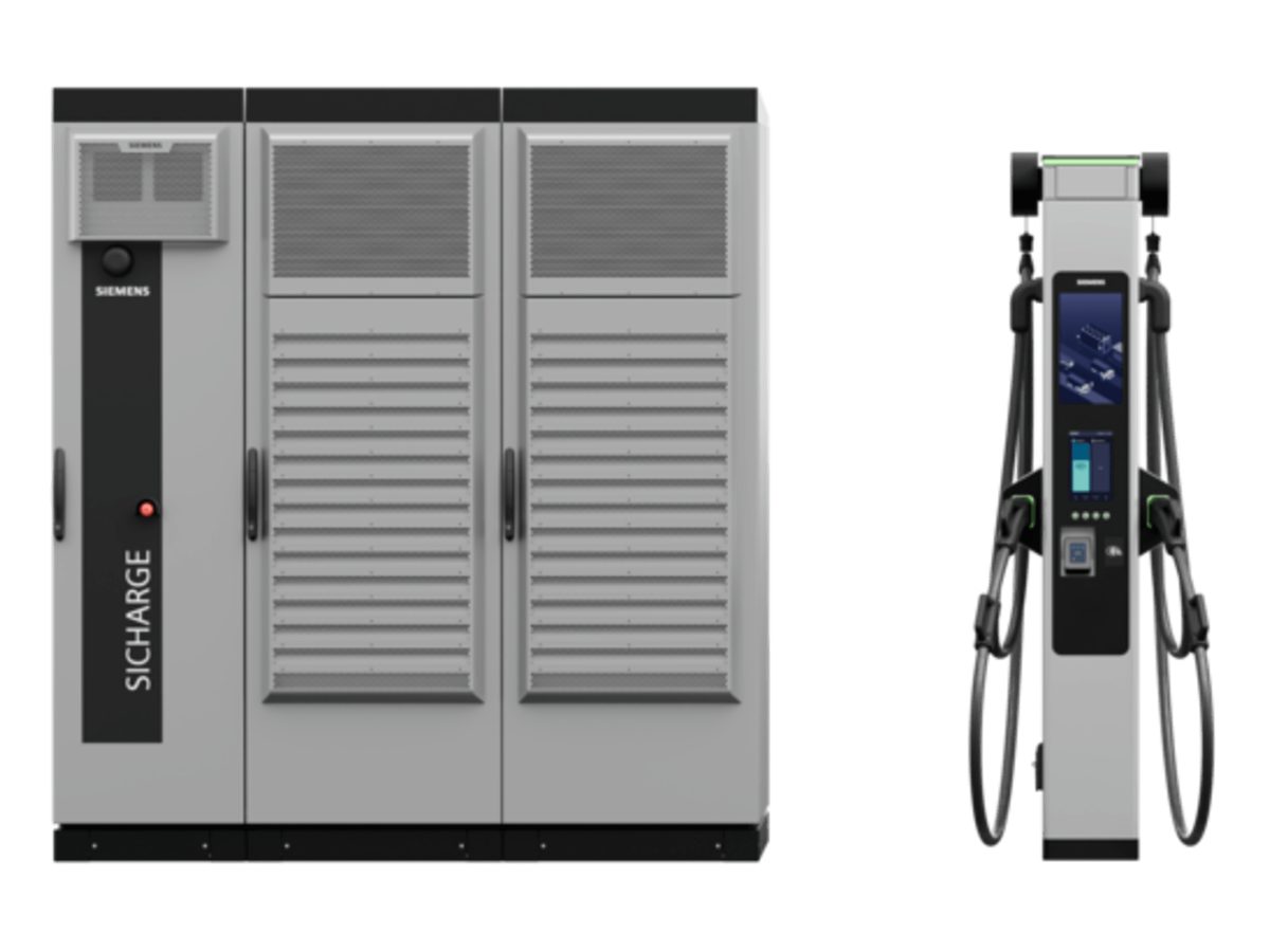 Siemens SICHARGE FLEX power cabinet and dispenser