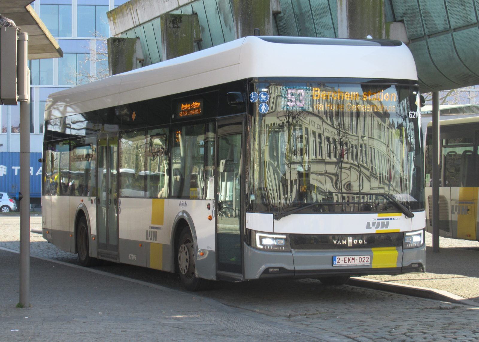 Van Hool A12 LF E of De Lijn subcontractor Kruger Autobus in Antwerp, March 2025